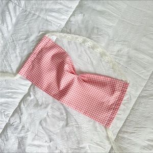 Handmade gingham top